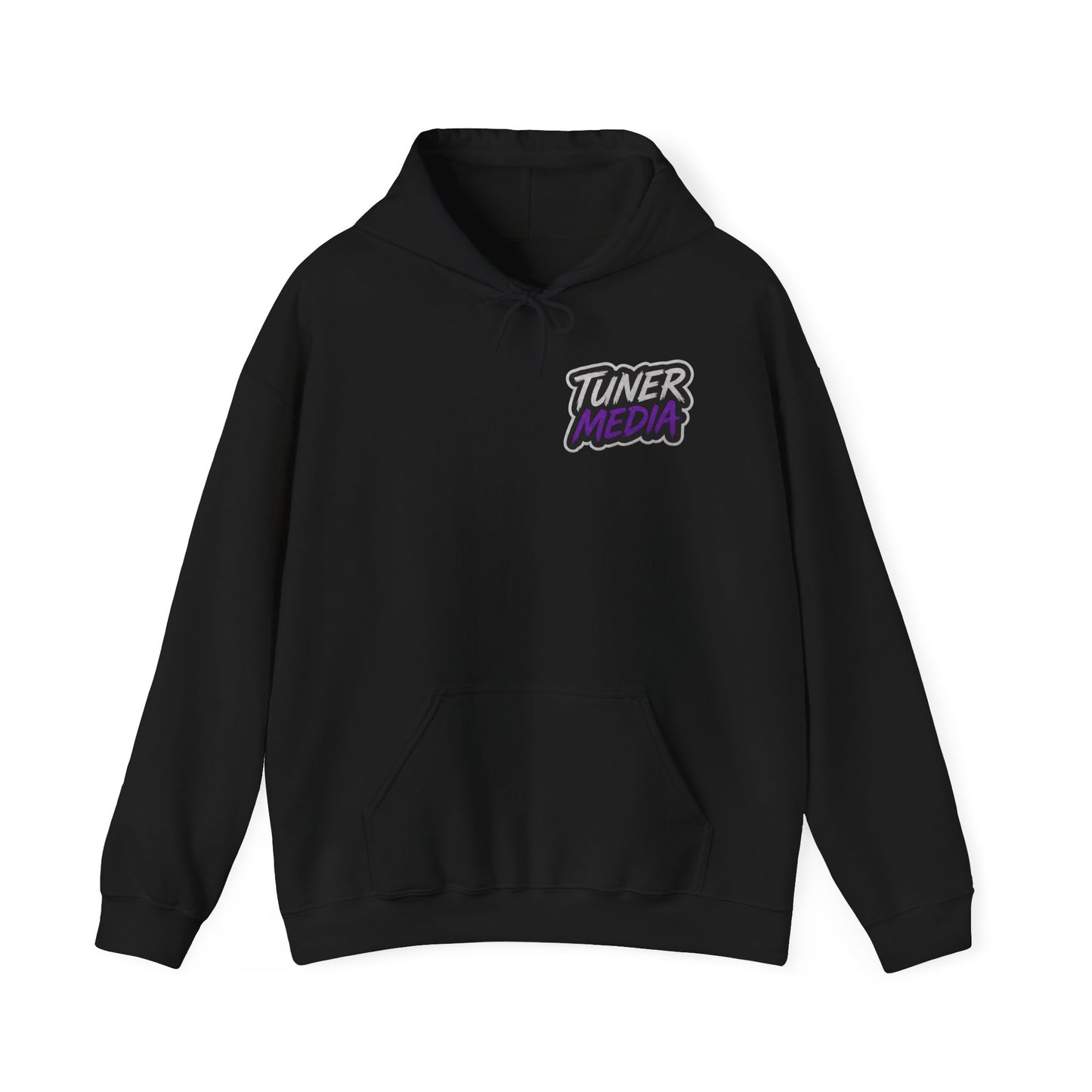 No Sleep Full Send Hoodie — Tuner Media Black Pullover