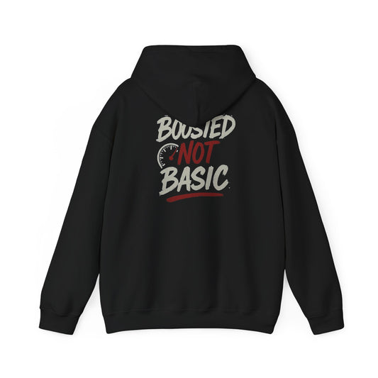 Hoodie — Boosted Not Basic Racing Hoodie (Tuner Crew Pullover)