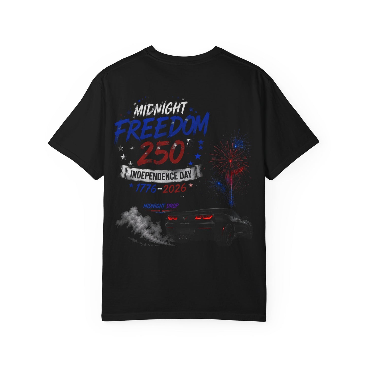 Independence Day Freedom 250 T-Shirt — Patriotic 'Freedom' Graphic Tee